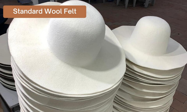 Stable hardness and uniform density for high-volume hat production.